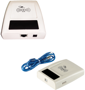 UHF Desktop USB Reader & Writer (RJ45)-3Dbi