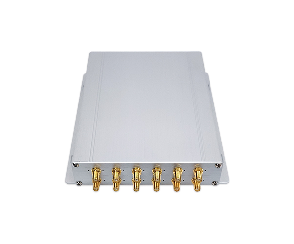 Aluminum Alloy Housing Fixed RFID Reader With 12 Channels Anti Collision Algorithm